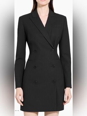 Theory Black Wool Sheath Dress – NWT - Size 2